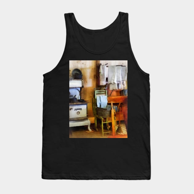 Housekeepers - Laundry Drying in Kitchen Tank Top by SusanSavad